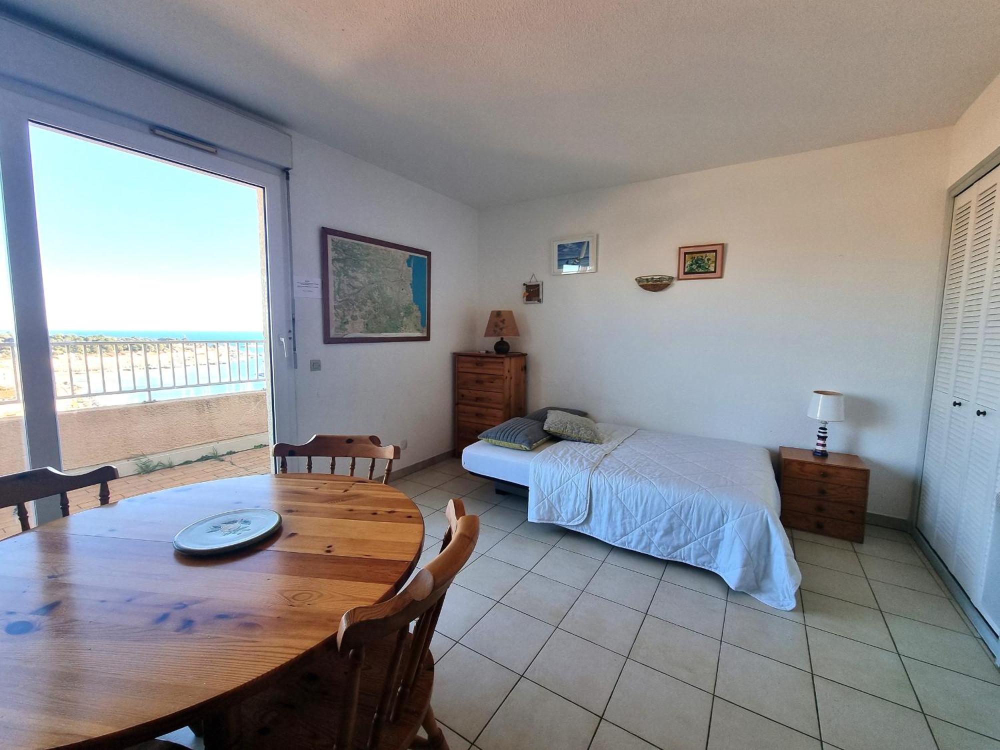 Port-Vendres: Studio Cabine Avec Terrasse, A 2 Pas Du Port - Fr-1-309-256 Port Vendres Eksteriør billede